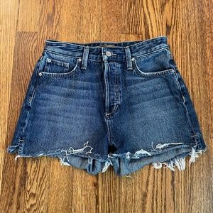 Joe's Jeans The Smith High Rise Cutoff Denim Shorts Size 25